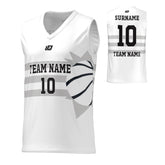 Basketball Jersey Sun - White